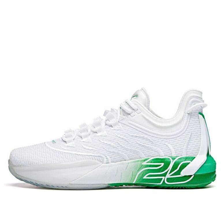 白色 ホワイト 緑 グリーン HOME スニーカー メンズ ANTA GORDON HAYWARD 1 112021103-4 / WHITE GREEN