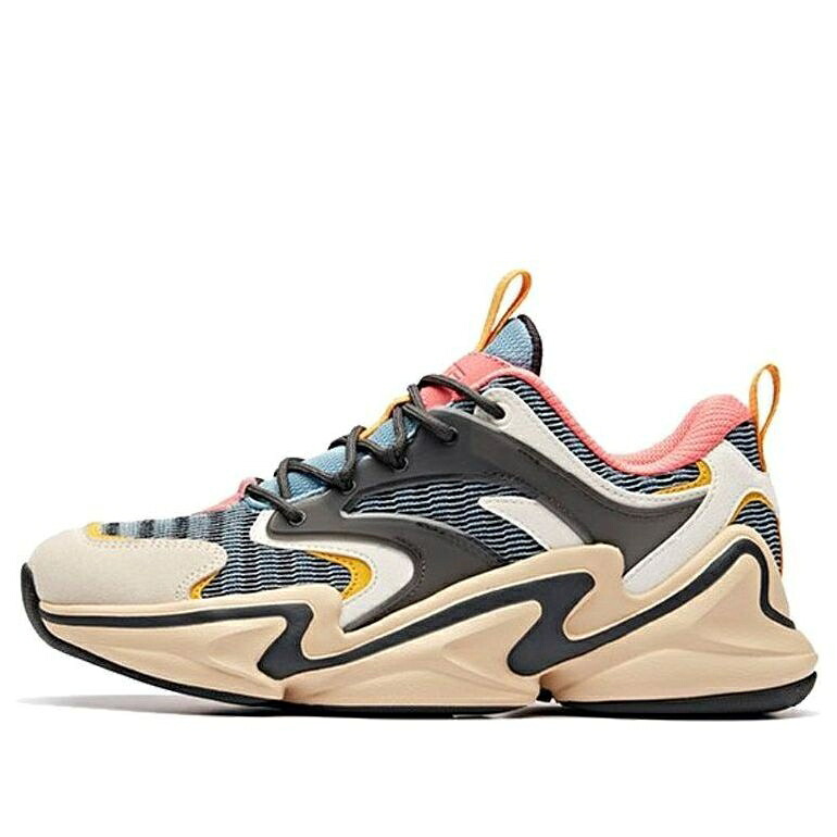 つづき物 黒いこと 黒いこと \u0027RICE GREEN\u0027 スニーカー レディース ANTA (WMNS) RUNNING SERIES SNEAKERS BLACK 12918881-3 / MULTI COLOR