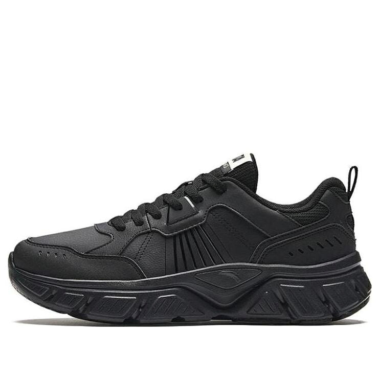 スニーカー 運動靴 黒色 ブラック 'BLACK' スニーカー メンズ ANTA RUNNING SHOES 912345571-5 / BLACK