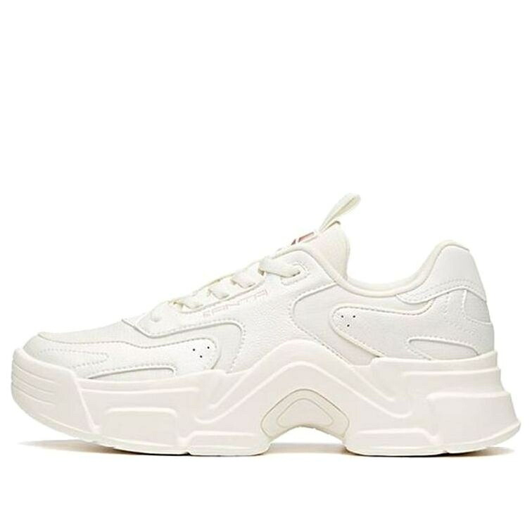 シリーズ ピュア 白色 ホワイト ローズ ゴールド 'PURE WHITE' スニーカー レディース ANTA (WMNS) LIFE SERIES SNEAKERS 122038884-1 / PURE WHITE ROSE GOLD