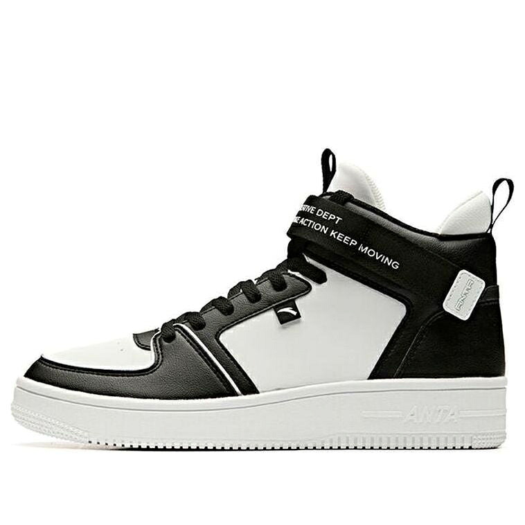 続きもの 白いこと 白いこと 黒いこと 黒いこと \u0027WHITE BLACK\u0027 スニーカー メンズ ANTA LIFE SERIES SNEAKERS 91948061-4 / WHITE BLACK