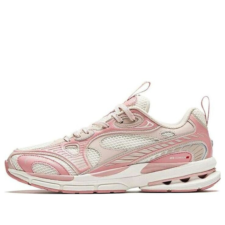 つづき物 サクラ色 白いこと 白いこと \u0027PINK WHITE\u0027 スニーカー レディース ANTA (WMNS) RUNNING SERIES SNEAKERS 922345568A-5 / PINK WHITE