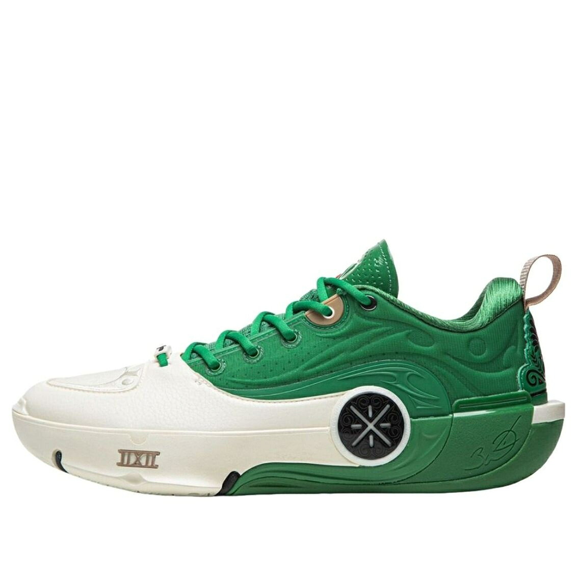リーニン ウェイド 白いこと 白いこと 緑 緑であること \u0027WHITE GREEN\u0027 スニーカー メンズ LI-NING WAY OF WADE 12 ABAV085-4 / WHITE GREEN