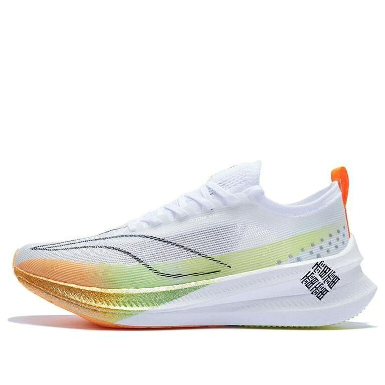 リーニン エリート 橙 オレンジ色 白いこと 白いこと 緑 緑であること 3.0 \u0027WHITE GREEN\u0027 スニーカー メンズ LI-NING FEIDIAN ELITE ORANGE ARMT035-1 / WHITE ORANGE GREEN