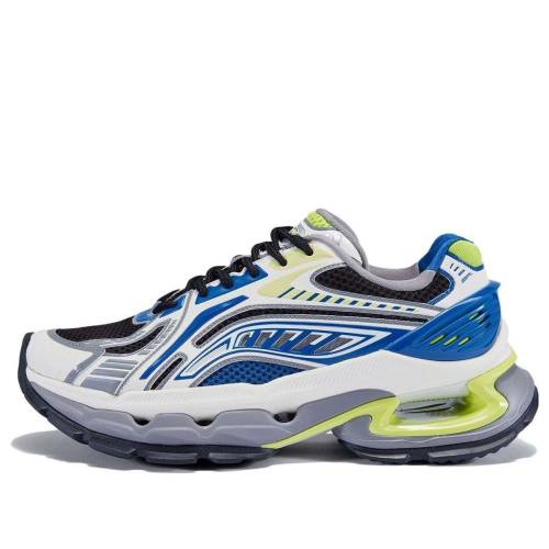 リーニン 青味 青み 白いこと 白いこと 緑 緑であること \u0027WHITE GREEN\u0027 スニーカー メンズ LI-NING FURIOUS RIDER BOW BLUE AZGT067-4 / WHITE BLUE GREEN