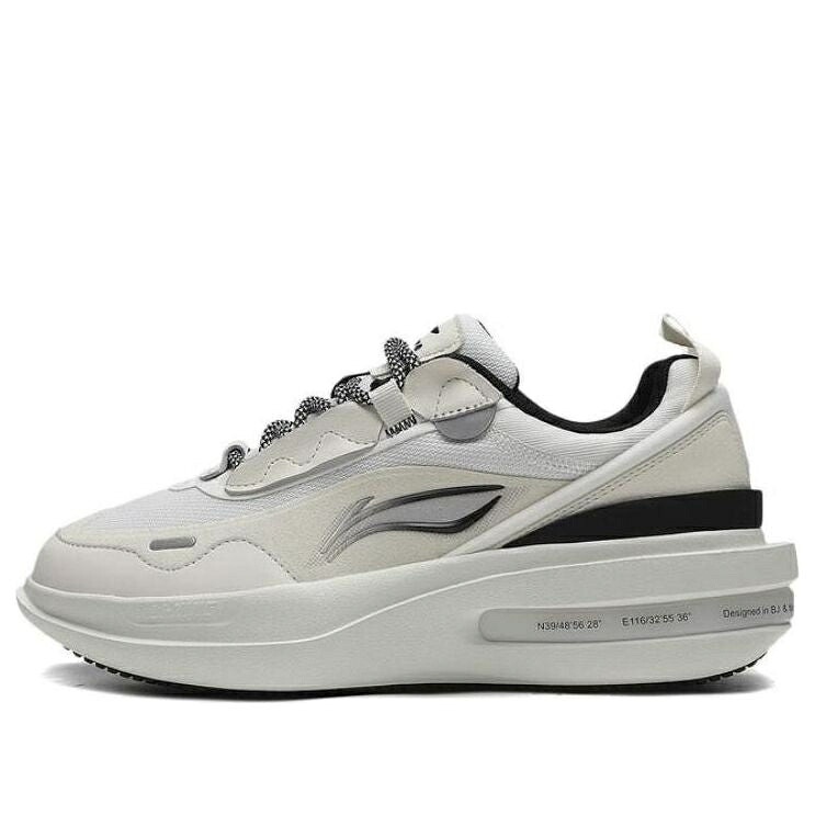 リーニン 白いこと 白いこと 薄墨色 薄墨色 \u0027WHITE GREY\u0027 スニーカー レディース LI-NING (WMNS) FUTURE R1 AGLT016-2 / WHITE GREY