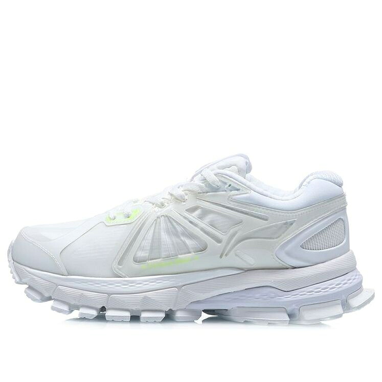 リーニン はやりっ子 化学元素 白いこと 白いこと \u0027WHITE\u0027 スニーカー レディース LI-NING (WMNS) FURIOUS RIDER ACE ELEMENT ARZQ016-1 / WHITE スニーカー-レディース靴