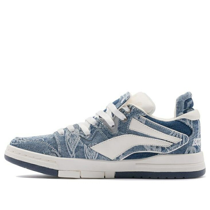 リーニン プロ 青色 ブルー 白色 ホワイト 'BLUE JEANS' スニーカー メンズ LI-NING BADFIVE PRO X 1807 AECR051-2 / BLUE WHITE 120,700円