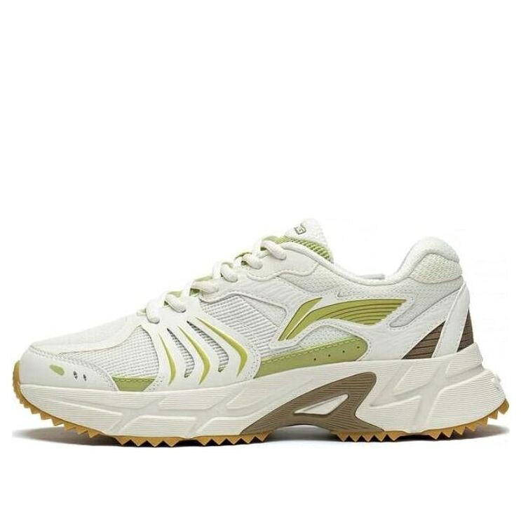 リーニン ベージュ 緑 緑であること カーキ \u0027BEIGE GREEN\u0027 スニーカー レディース LI-NING (WMNS) SHIGUANG ARXT006-2 / BEIGE GREEN KHAKI