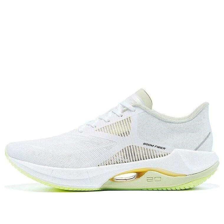 リーニン 白いこと 白いこと 緑 緑であること \u0027WHITE GREEN\u0027 スニーカー レディース LI-NING (WMNS) SUPER LIGHT XX ARBT002-1 / WHITE GREEN