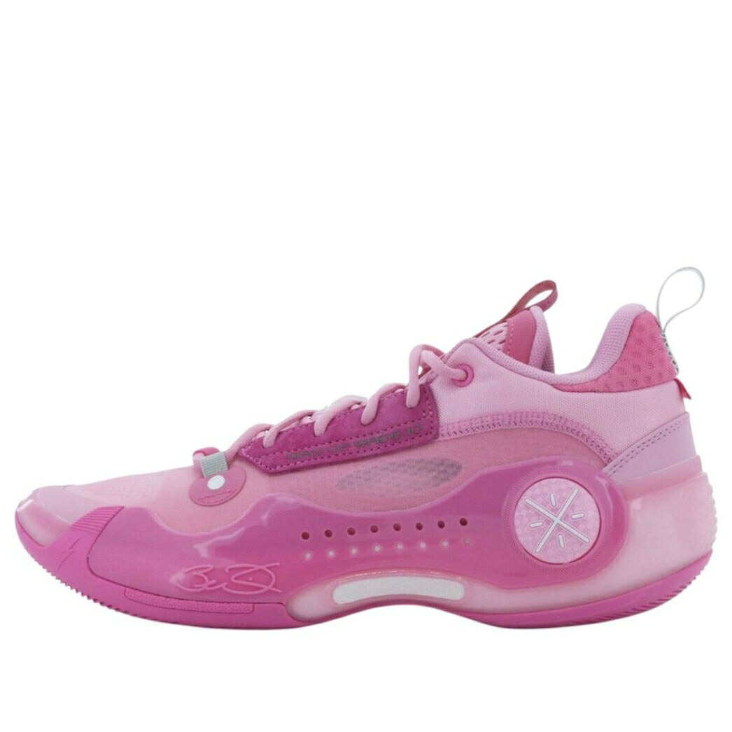 リーニン ウェイド サクラ色 \u0027PINK\u0027 スニーカー メンズ LI-NING WAY OF WADE 10 LOW ABAS083-38 / PINK