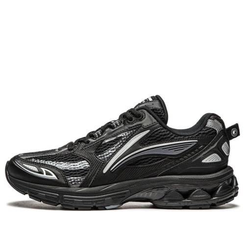 リーニン 黒いこと 黒いこと しろがね色 しろがね色 2.0 \u0027BLACK SILVER\u0027 スニーカー レディース LI-NING (WMNS) FUYAO LOW ARXU002-4 / BLACK SILVER