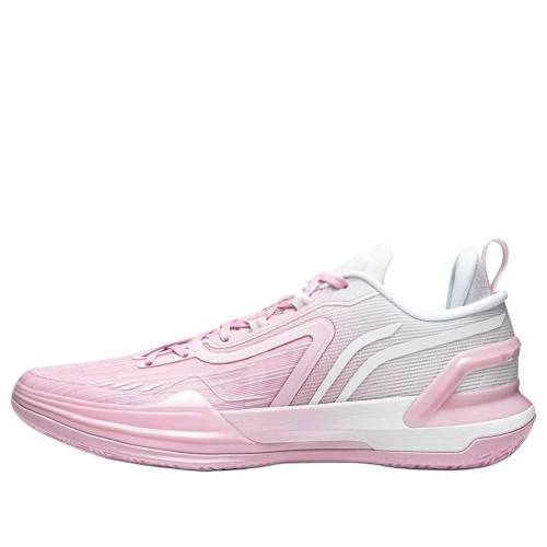 リーニン サクラ色 白いこと 白いこと \u0027PINK\u0027 スニーカー メンズ LI-NING LIREN - ASSASSIN 1 ABPU021-6 / PINK WHITE