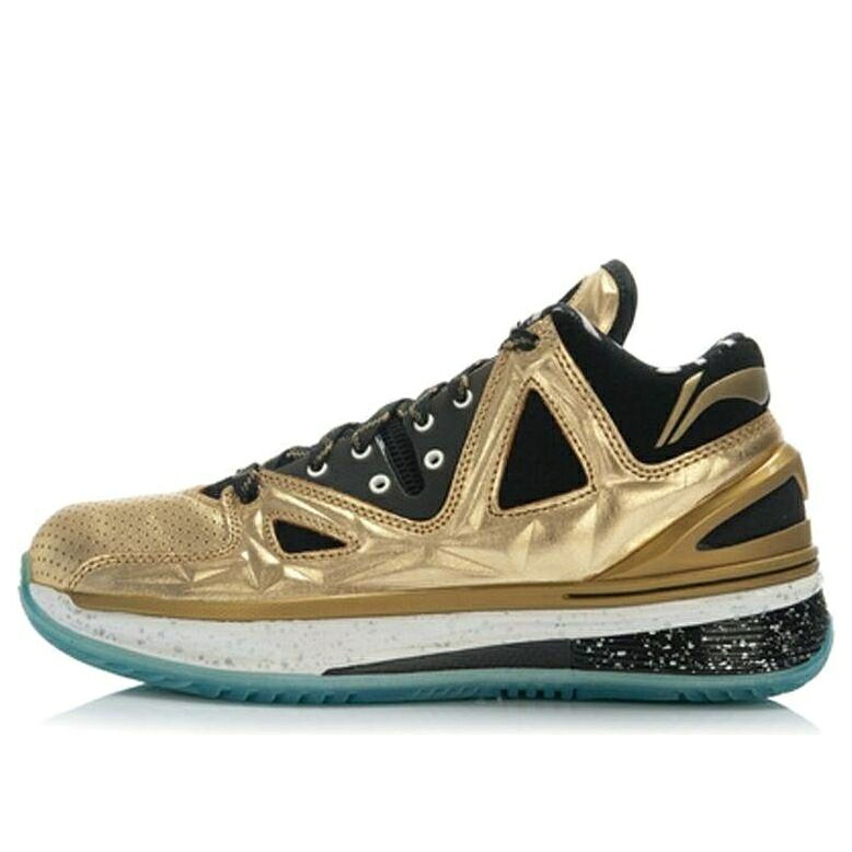 リーニン ウェイド ゴールド 2.5 \u0027GOLD RUSH\u0027 スニーカー メンズ LI-NING WAY OF WADE ENCORE ABAJ003-12 / GOLD