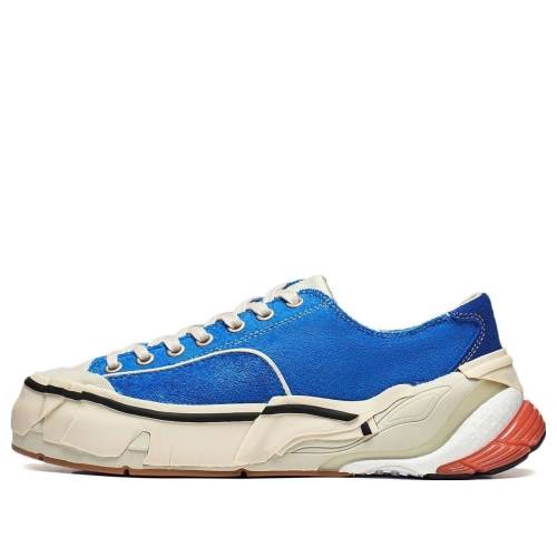 リーニン 青み 青色 ベージュ \u0027BRIGHT BEIGE\u0027 スニーカー メンズ LI-NING WUJI BLUE AZGT037-5 / BRIGHT BLUE BEIGE