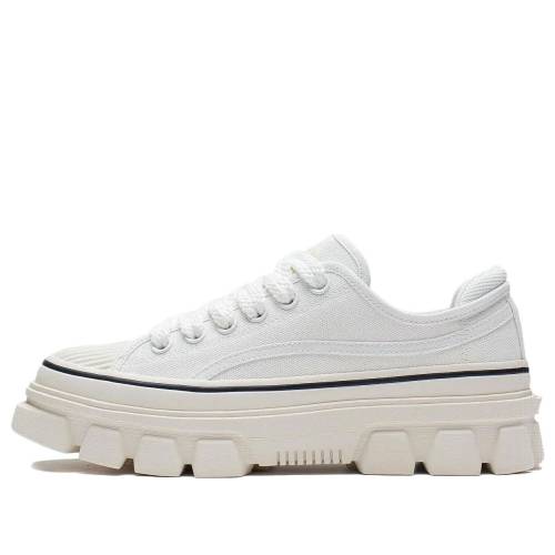 リーニン クラシック 白色 ホワイト 'WHITE' スニーカー メンズ LI-NING CF CLASSIC CANVAS LOW AGCS204-1 / WHITE