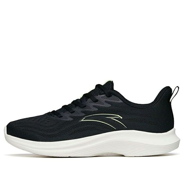 続きもの 黒いこと 黒いこと 白いこと 白いこと \u0027BLACK WHITE\u0027 スニーカー メンズ ANTA RUNNING SERIES SNEAKERS 112225571-1 / BLACK WHITE