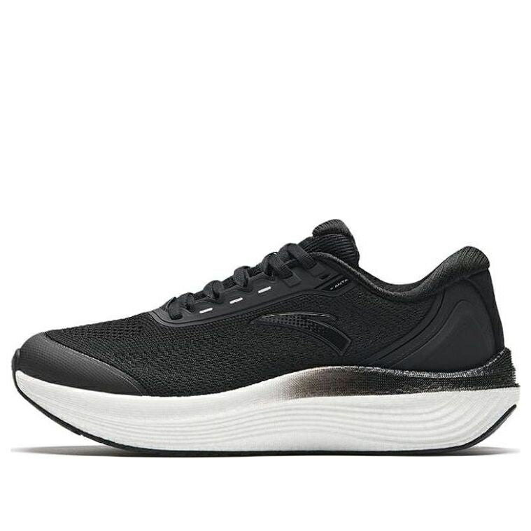 シリーズ 黒色 ブラック 銀色 シルバー 灰色 グレー 白色 ホワイト BLACK SILVER スニーカー レディース ANTA (WMNS) RUNNING SERIES SNEAKERS NITROGEN 922335585-2 / BLACK SILVER GREY WHITE