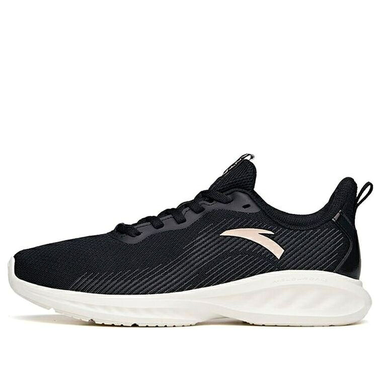 つづき物 黒いこと 黒いこと 白いこと 白いこと \u0027BLACK COMFORT\u0027 スニーカー レディース ANTA (WMNS) RUNNING SERIES LOW 122135568-1 / BLACK WHITE