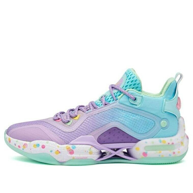 紫 パープル 青色 ブルー POPPING CANDY スニーカー メンズ 361 DEGREES 361 DEGREES AG2X AARON GORDON 672211109-2 / PURPLE BLUE