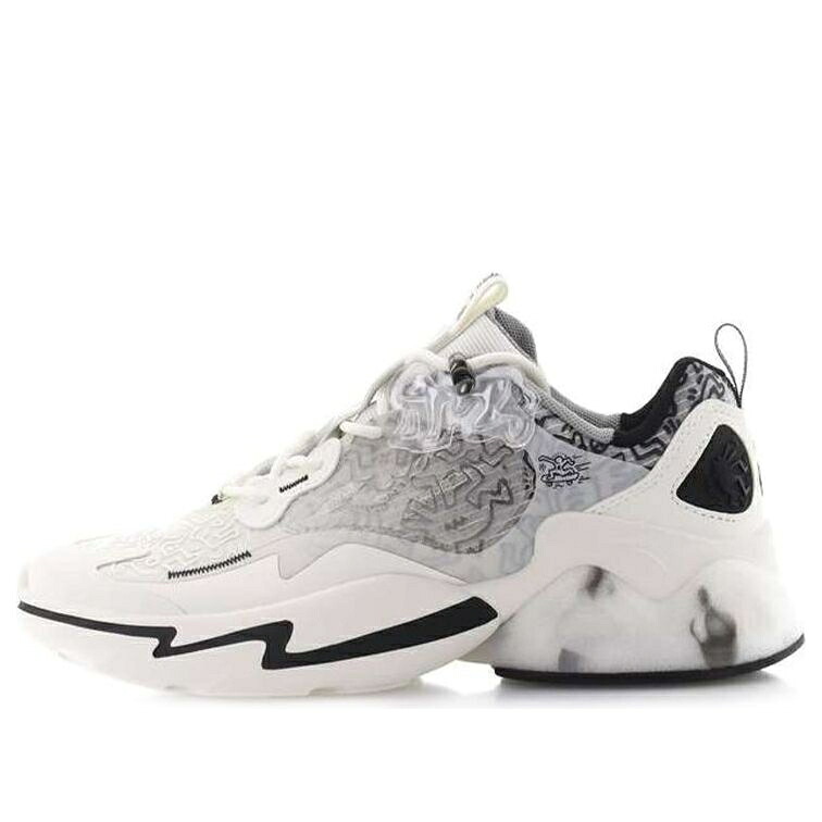 白色 ホワイト 黒色 ブラック 'WHITE BLACK' スニーカー メンズ ANTA MILLENNIUM 2 LOW 112128896S-1 / WHITE BLACK｜スニケス