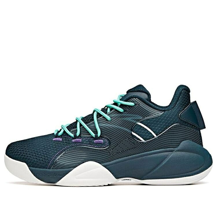 白色 ホワイト 'TEAL WHITE' スニーカー メンズ ANTA A-SHOCK 112111609-1 / TEAL WHITE｜スニケス