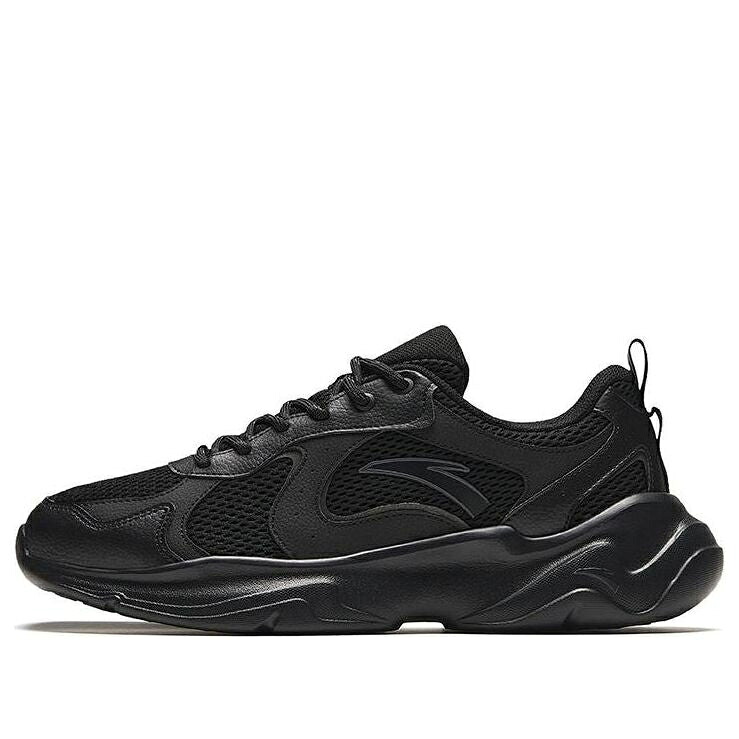 カジュアル スニーカー 運動靴 黒色 ブラック カジュアルスニーカー 'BLACK' スニーカー メンズ ANTA CASUAL SHOES 912428810-5 / BLACK