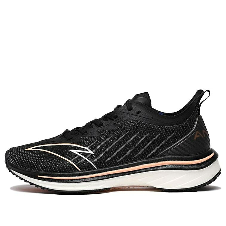 テック 黒いこと 黒いこと 1.0 \u0027WORMHOLE BLACK\u0027 スニーカー レディース ANTA (WMNS) MACH TECH 122125586-1 / BLACK