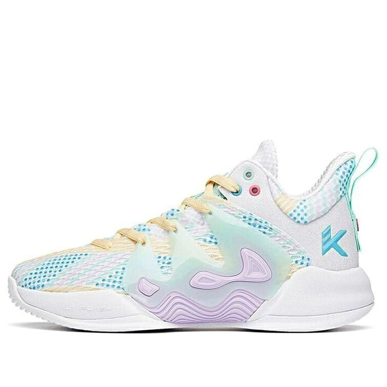 白いこと 白いこと サクラ色 \u0027THE MOUNTAIN\u0027 スニーカー メンズ ANTA KLAY THOMPSON 1 112121601-6 / WHITE PINK