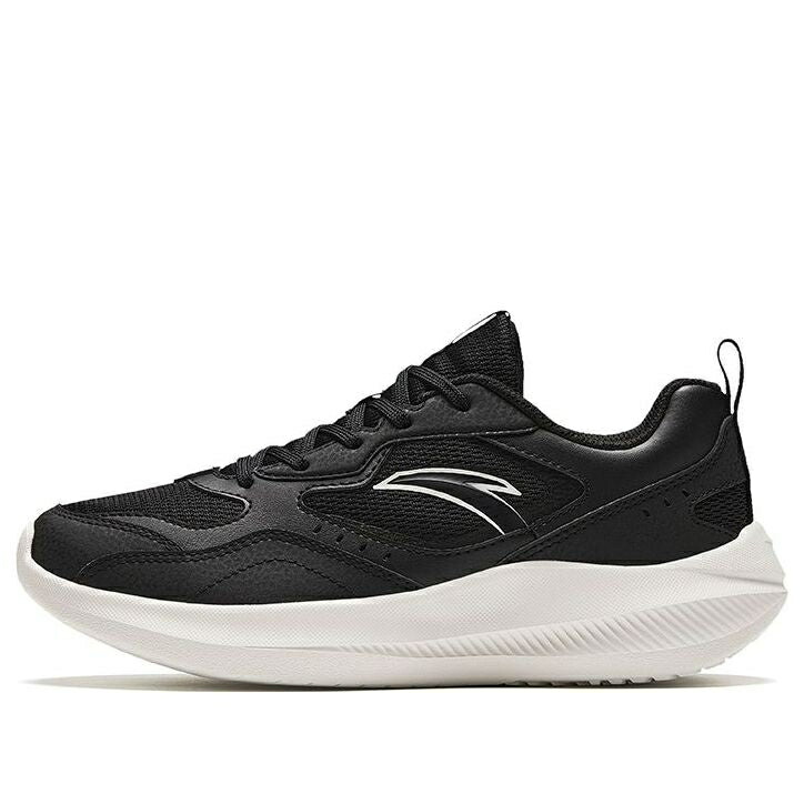 スニーカー 運動靴 黒色 ブラック 白色 ホワイト 'BLACK WHITE' スニーカー レディース ANTA (WMNS) RUNNING SHOES 922415523-4 / BLACK WHITE