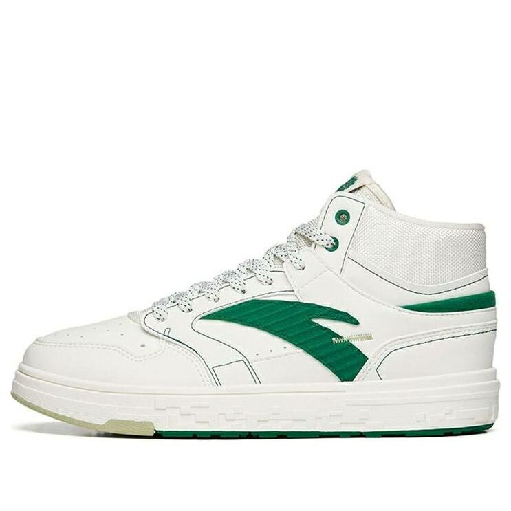 表どおり 御機嫌 白いこと 白いこと 緑 緑であること \u0027WHITE GREEN\u0027 スニーカー レディース ANTA (WMNS) STREET NAUGHTY HIGH 122238065S-1 / WHITE GREEN