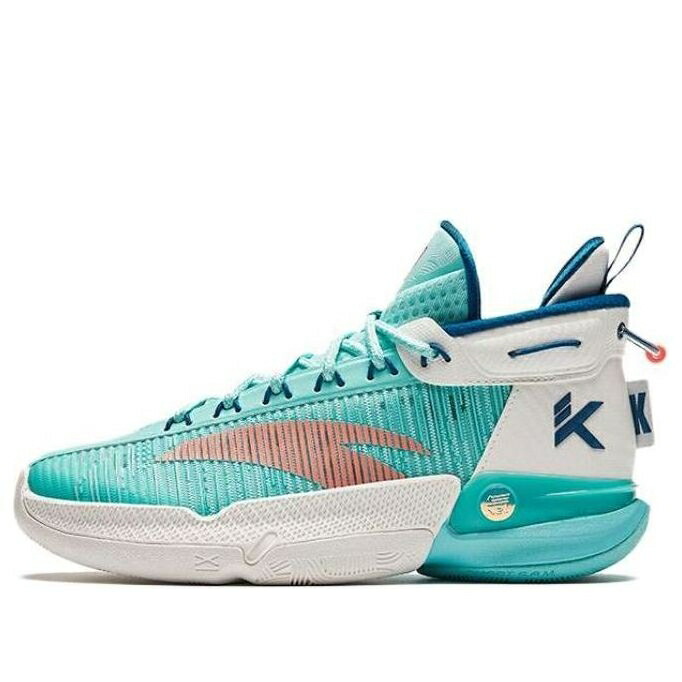 白色 ホワイト 'TEAL WHITE' ジュニア キッズ ANTA (GS) KLAY THOMPSON 312421130-1 / TEAL WHITE ベビー マタニティ スニーカー
