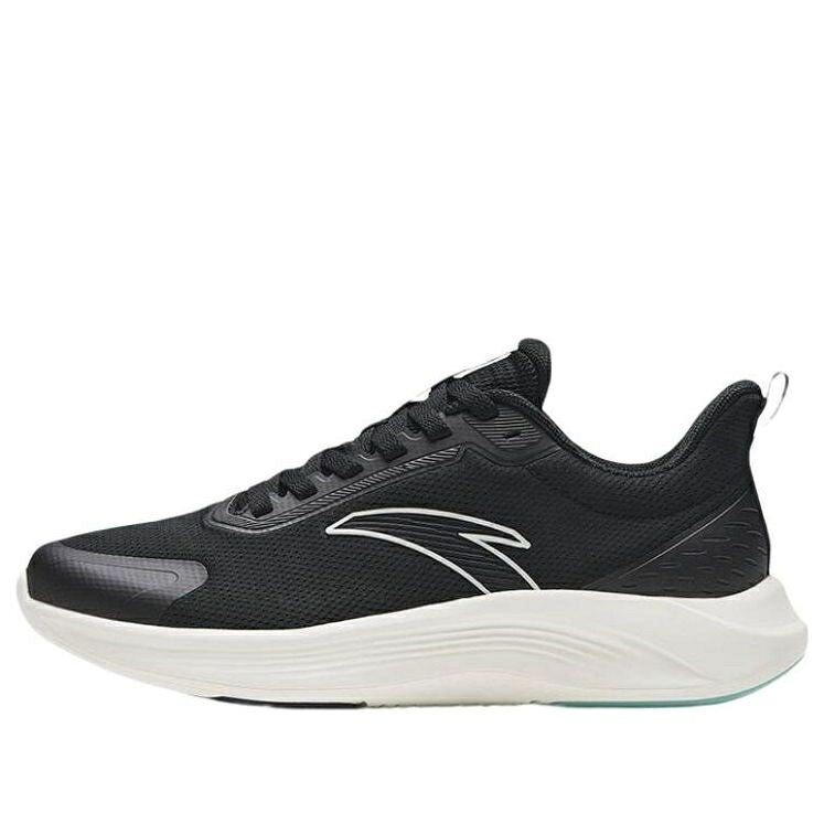 続きもの 黒いこと 黒いこと 白いこと 白いこと \u0027BLACK\u0027 スニーカー メンズ ANTA RUNNING SERIES SNEAKERS 112335576-1 / BLACK WHITE