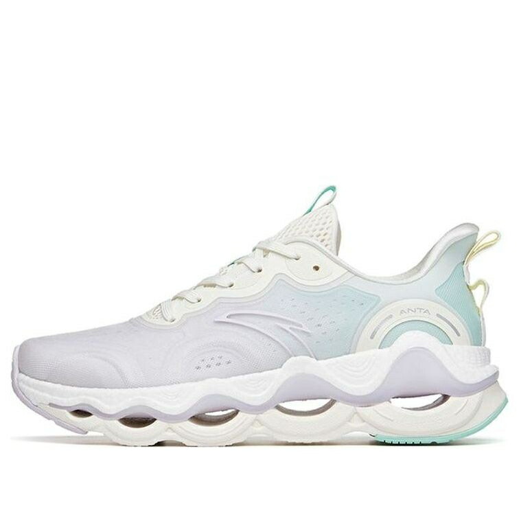 つづき物 白いこと 白いこと 紫 パープル \u0027PURPLE WHITE\u0027 スニーカー レディース ANTA (WMNS) RUNNING SERIES SNEAKERS TEAL 122225586-1 / WHITE PURPLE TEAL