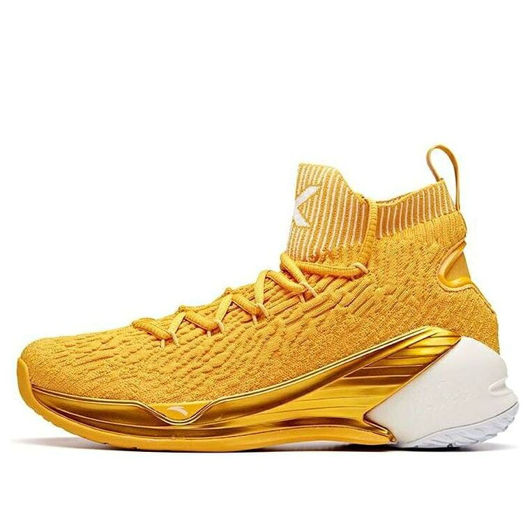 黄味がかった 黄色 \u0027GINGER YELLOW\u0027 スニーカー メンズ ANTA KLAY THOMPSON 4 11911101-8 / GINGER YELLOW