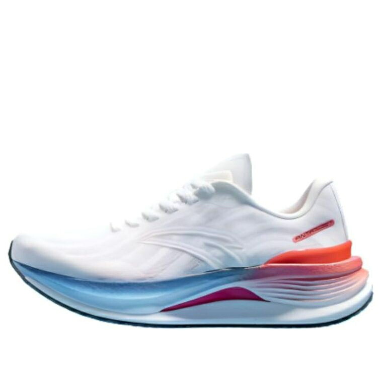 続きもの 白いこと 白いこと 青味 青み \u0027WHITE BLUE\u0027 スニーカー メンズ ANTA RUNNING SERIES SNEAKERS 112425561-5 / WHITE BLUE