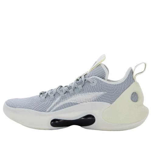 リーニン ウルトラ 薄墨色 薄墨色 白いこと 白いこと \u0027GREY WHITE\u0027 スニーカー メンズ LI-NING YUSHUAI ULTRA LOW ABAU033-2 / GREY WHITE