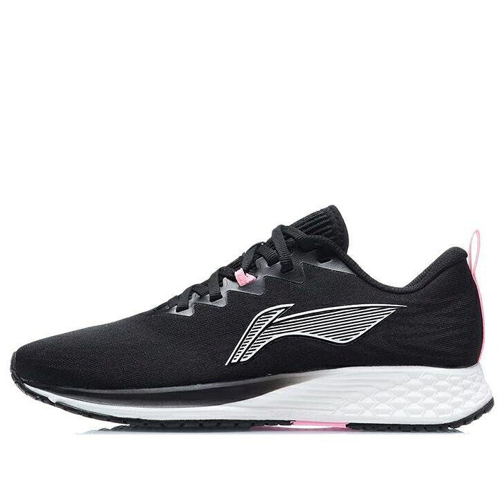 リーニン 黒いこと 黒いこと 白いこと 白いこと サクラ色 \u0027BLACK WHITE\u0027 スニーカー レディース LI-NING (WMNS) DARK HORSE 4 ARMR004-1 / BLACK WHITE PINK