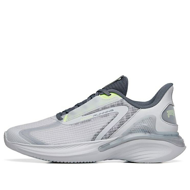 薄墨色 薄墨色 緑 緑であること \u0027URBAN GREEN\u0027 スニーカー メンズ ANTA RUNNING SPRINTER GREY 112235565-3 / GREY GREEN