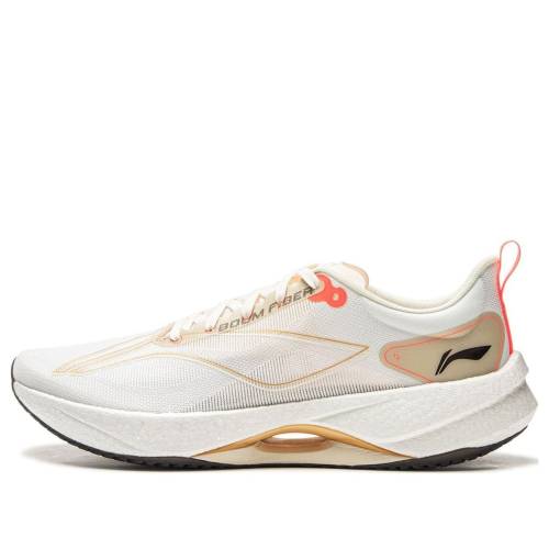リーニン 白色 ホワイト 灰色 グレー 橙 オレンジ 'GREY ORANGE' スニーカー メンズ LI-NING SUPERLIGHT 21 WHITE ARBU001-49 / GREY WHITE ORANGE