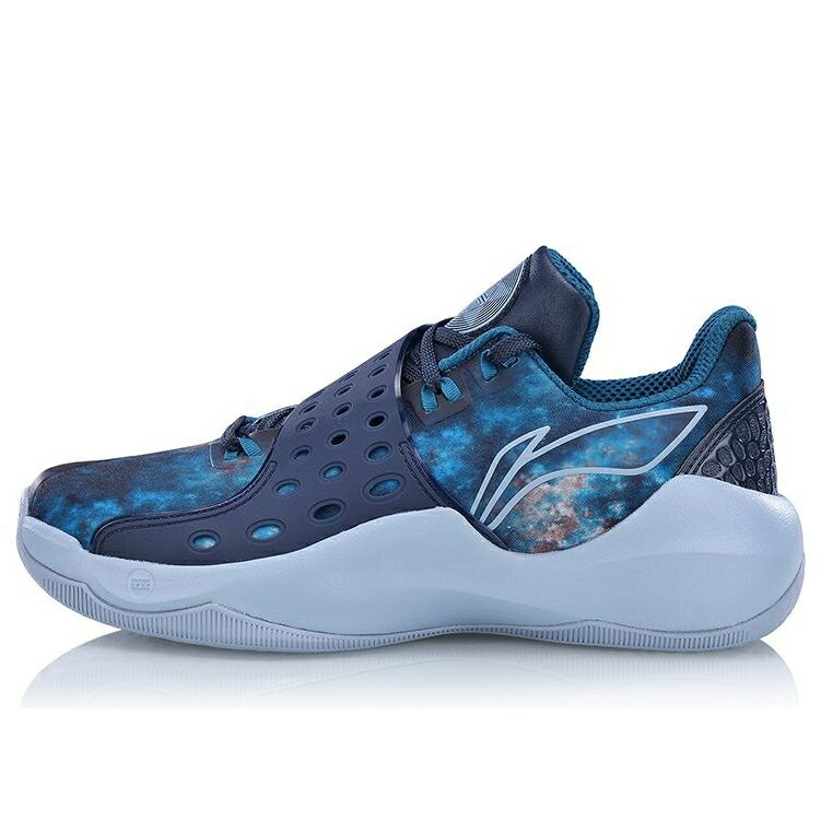 リーニン 青色 ブルー BLUE スニーカー メンズ LI-NING SONIC 6 LOW ABAN053-3 / BLUE