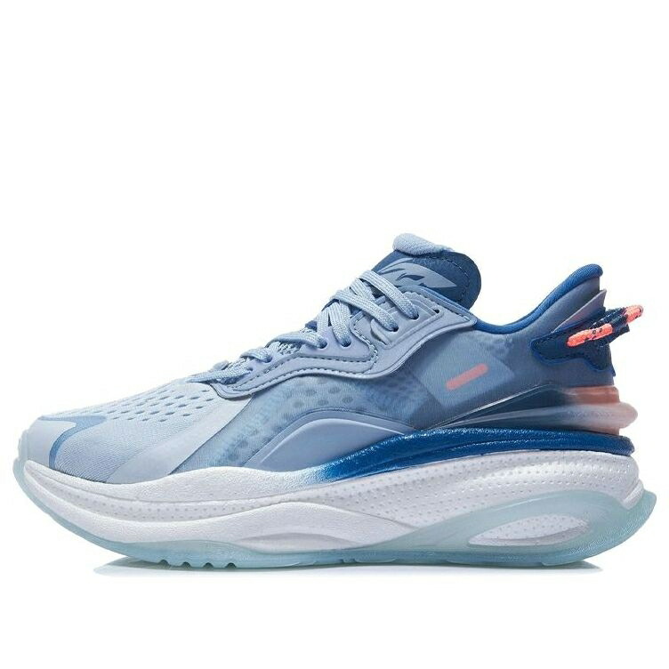 リーニン 青碧 青碧 白いこと 白いこと \u0027SKY BLUE\u0027 スニーカー レディース LI-NING (WMNS) EXCEED 5 AGLR046-1 / BLUE WHITE
