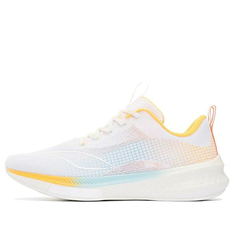 リーニン プロ 白色 ホワイト 黄色 イエロー 青色 ブルー 'WHITE YELLOW' スニーカー メンズ LI-NING DARK HORSE 5 PRO LIGHT ARMS003-12 / WHITE YELLOW BLUE