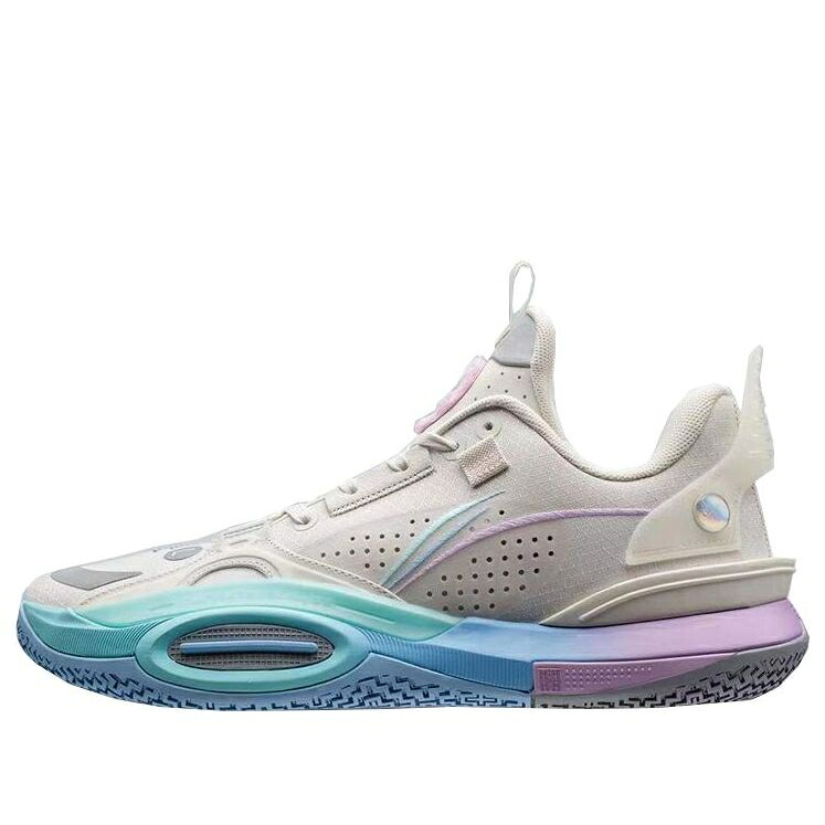 リーニン ウェイド シティ 白いこと 白いこと \u0027COTTON CANDY\u0027 スニーカー メンズ LI-NING WADE ALL CITY 10 ABAS009-1 / WHITE