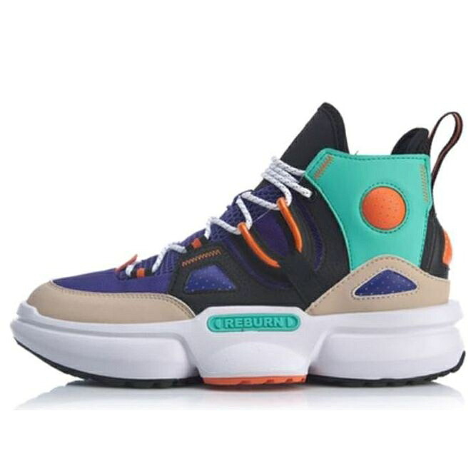 リーニン 2.0 'WHITE BLUE' スニーカー レディース LI-NING (WMNS) REBURN EZ-FIT AGBQ006-2 / WHITEBLUE｜スニケス