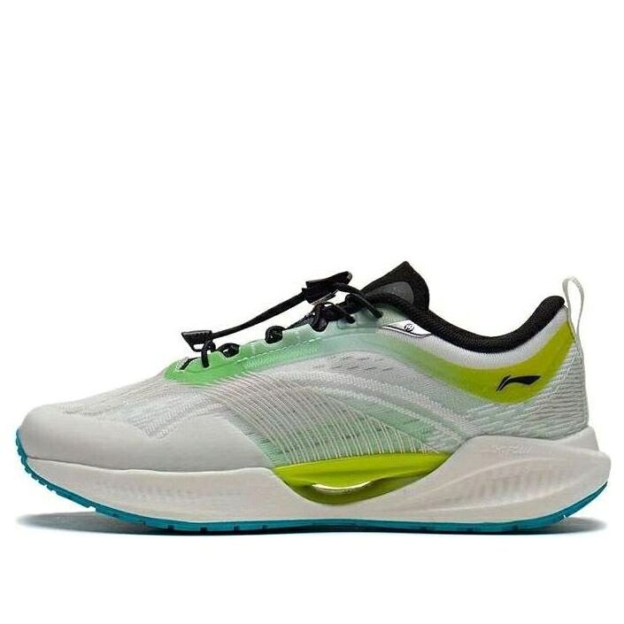 リーニン 灰色 グレー 緑 グリーン 青色 ブルー 'GREY GREEN' スニーカー メンズ LI-NING (GS) SUPER LIGHT XIX YKFS018-3 / GREY GREEN BLUE