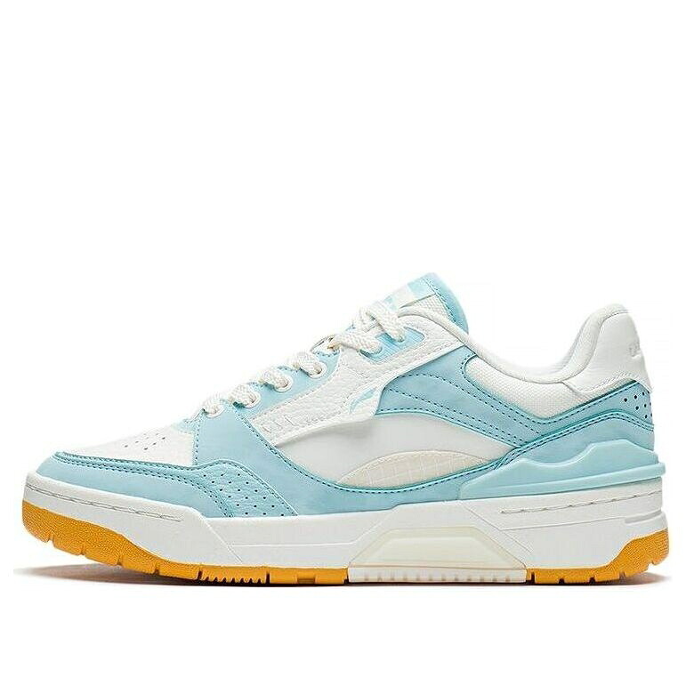 リーニン 白いこと 白いこと 青碧 青碧 \u0027ICE BLUE\u0027 スニーカー レディース LI-NING (WMNS) RSR 101 LOW ABCS088-4 / WHITE BLUE TAN