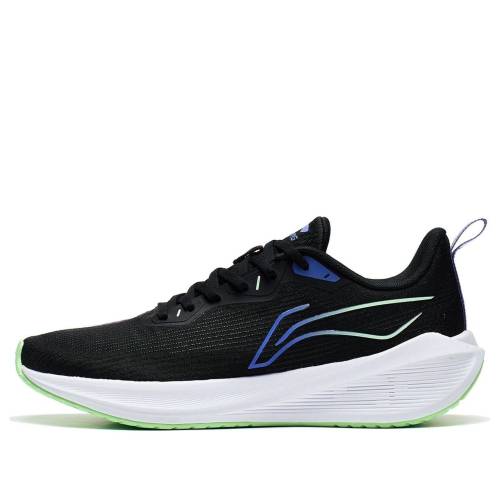 リーニン ライト 黒色 ブラック 白色 ホワイト 緑 グリーン 青色 ブルー BLACK WHITE スニーカー メンズ LI-NING WUSHI 5S LITE ARST003-4 / BLACK WHITE GREEN BLUE