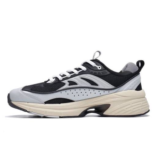 リーニン ともし火 青味 青み 薄墨色 薄墨色 ベージュ \u0027BLUE GREY\u0027 スニーカー メンズ LI-NING STARLIT LITE AGCT235-3 / BLUE GREY BEIGE