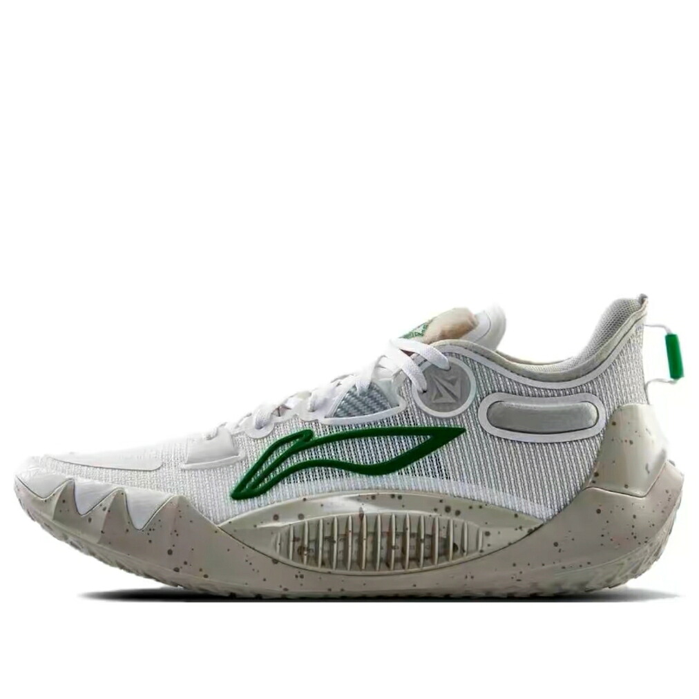 リーニン バトラー 白いこと 白いこと 緑 緑であること \u0027WHITE GREEN\u0027 スニーカー メンズ LI-NING JIMMY BUTLER 1 ABAS051-59 / WHITE GREEN